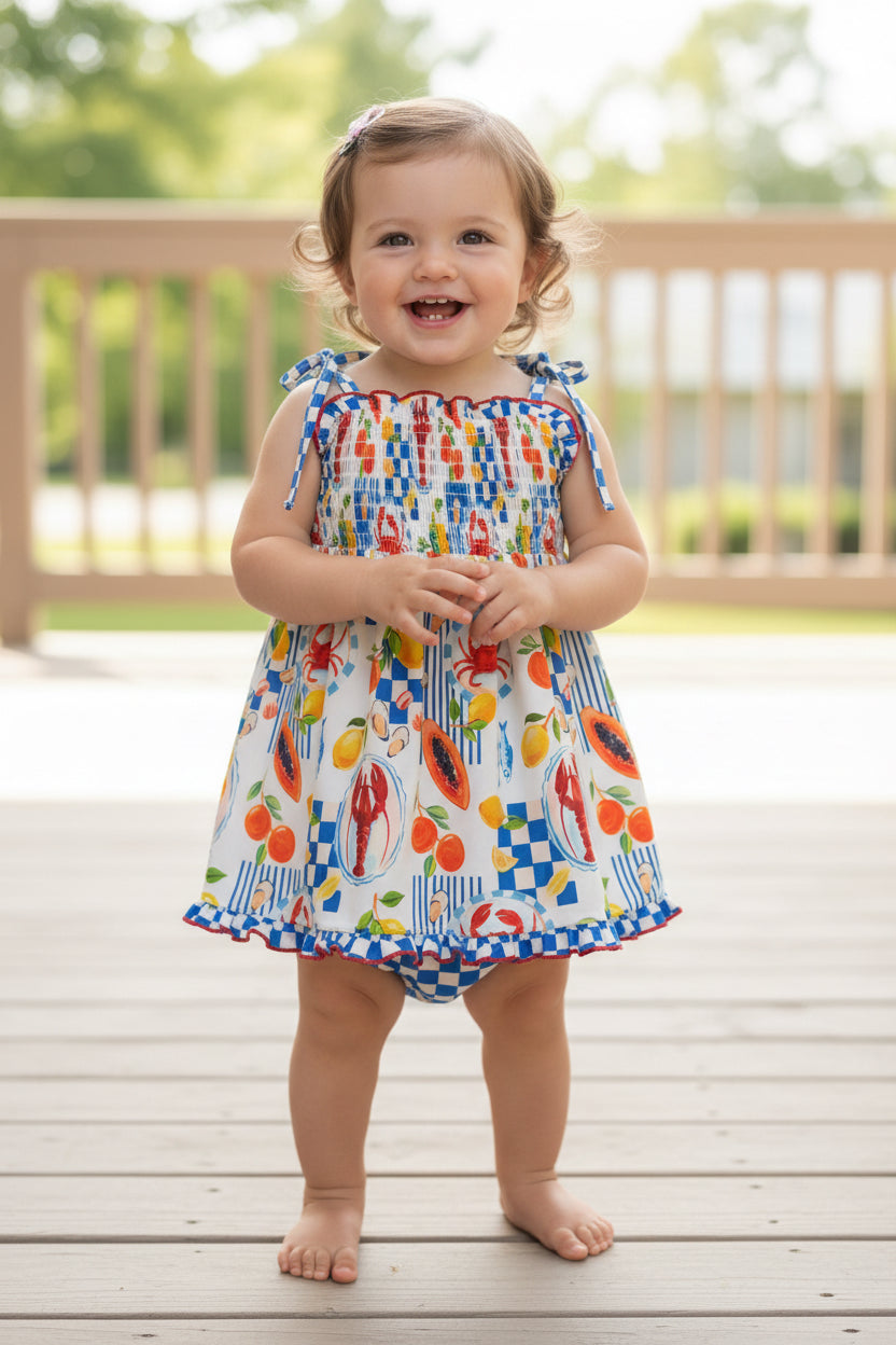 Papaya and lobster set￼