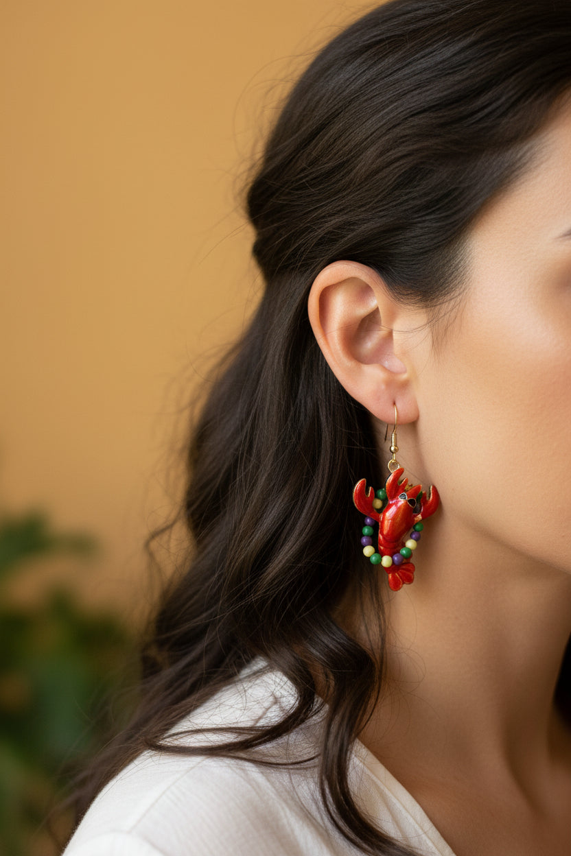 Crawfish Earrings