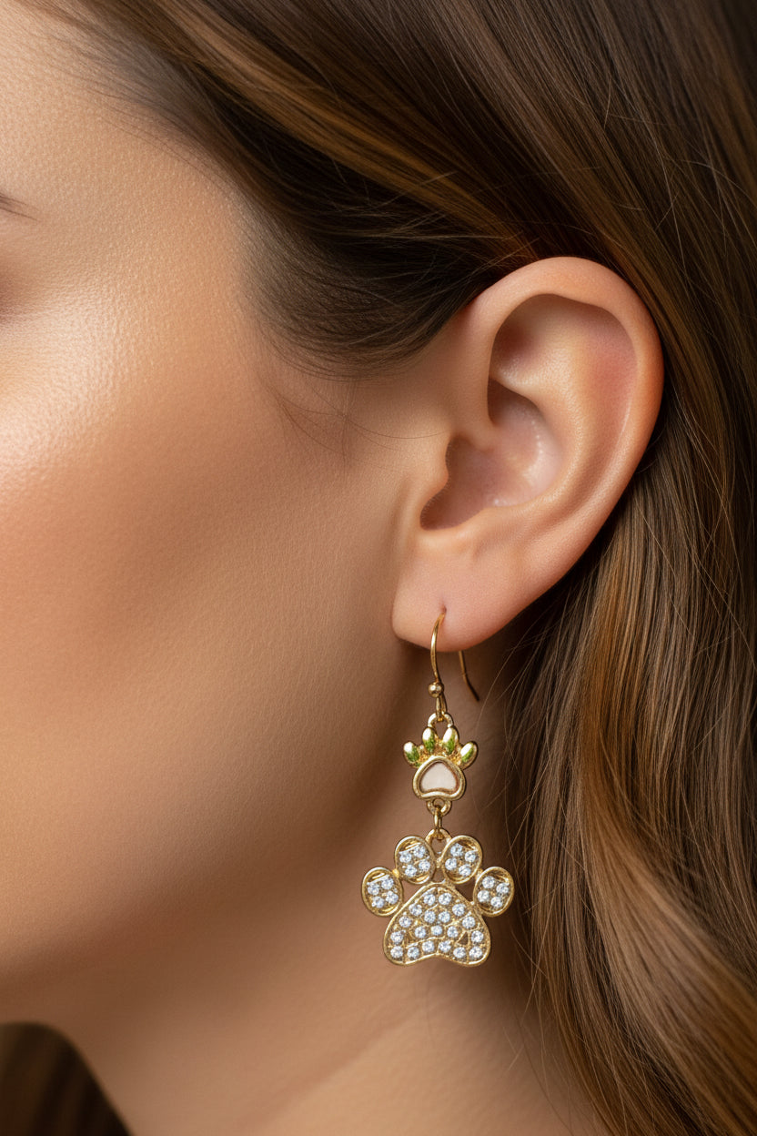 Paw Earrings