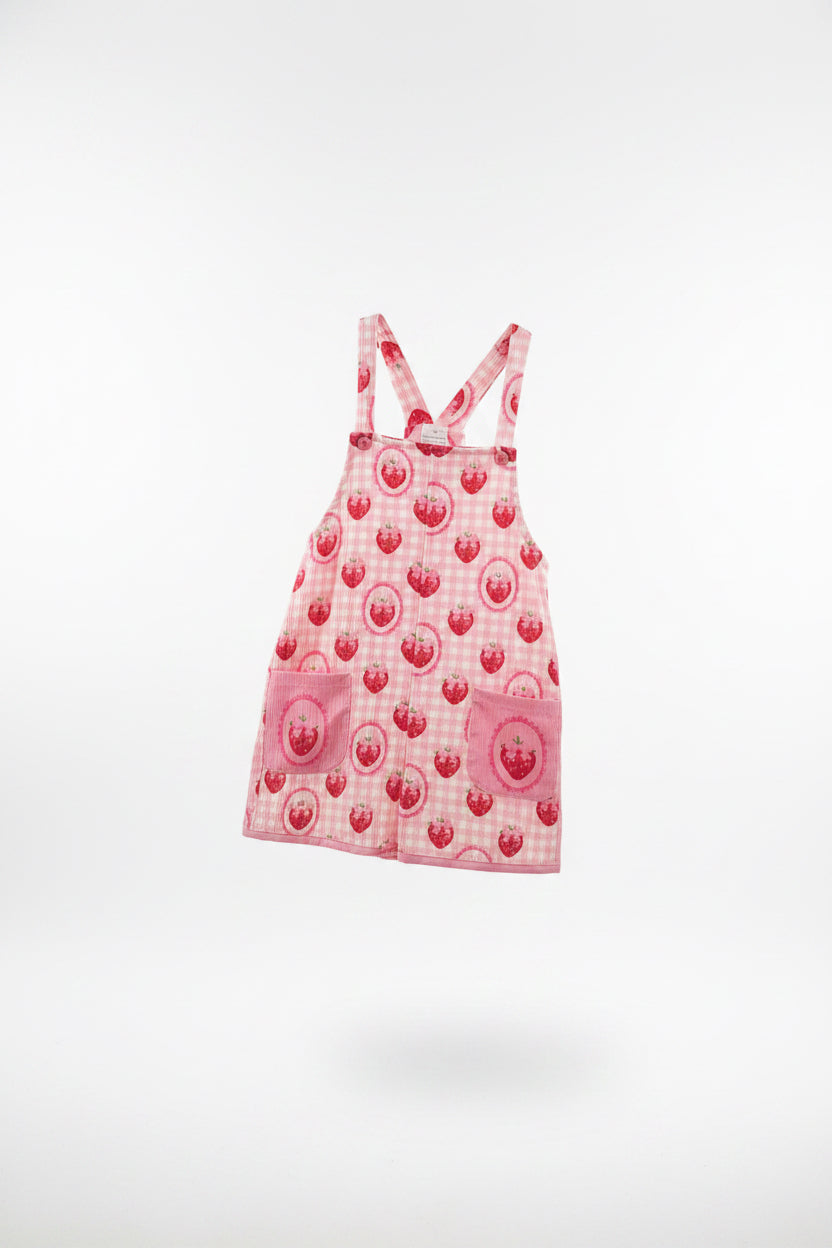Strawberry pocket romper