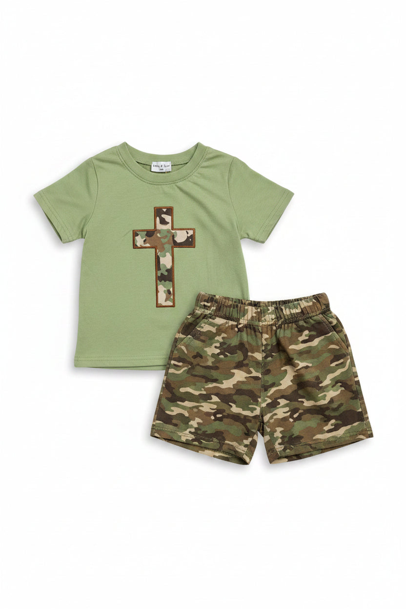 Camo cross set