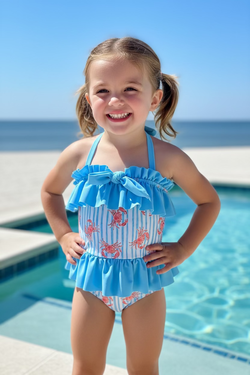 Crab swim one piece