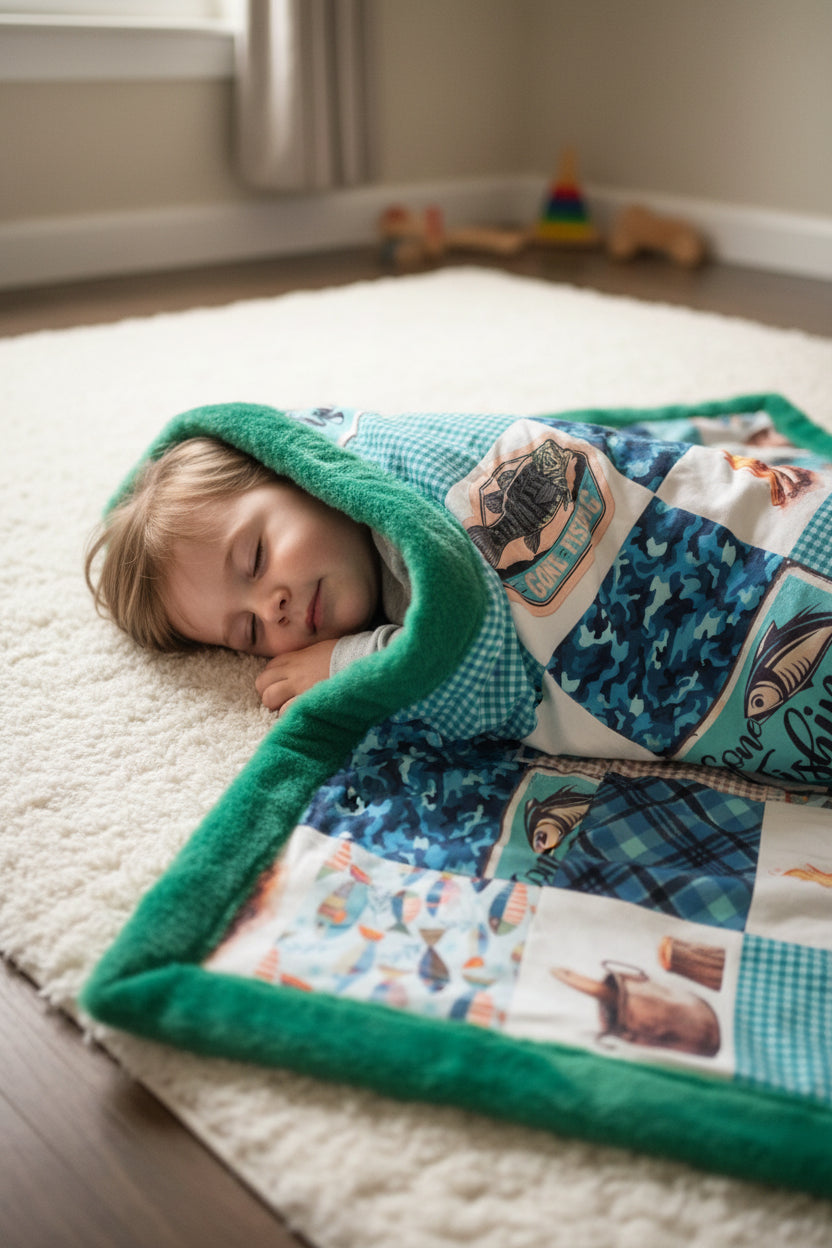 Gone Fishing Blanket
