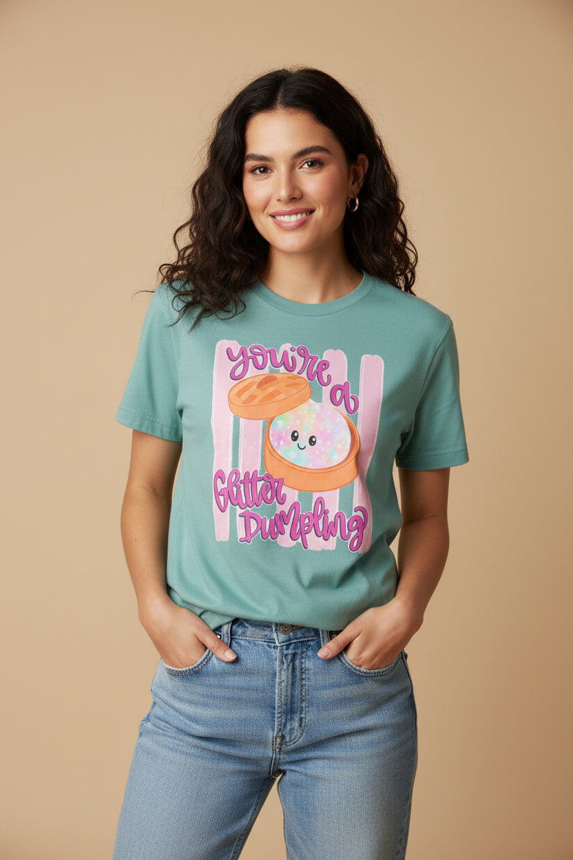 Teal Dumpling Tshirt