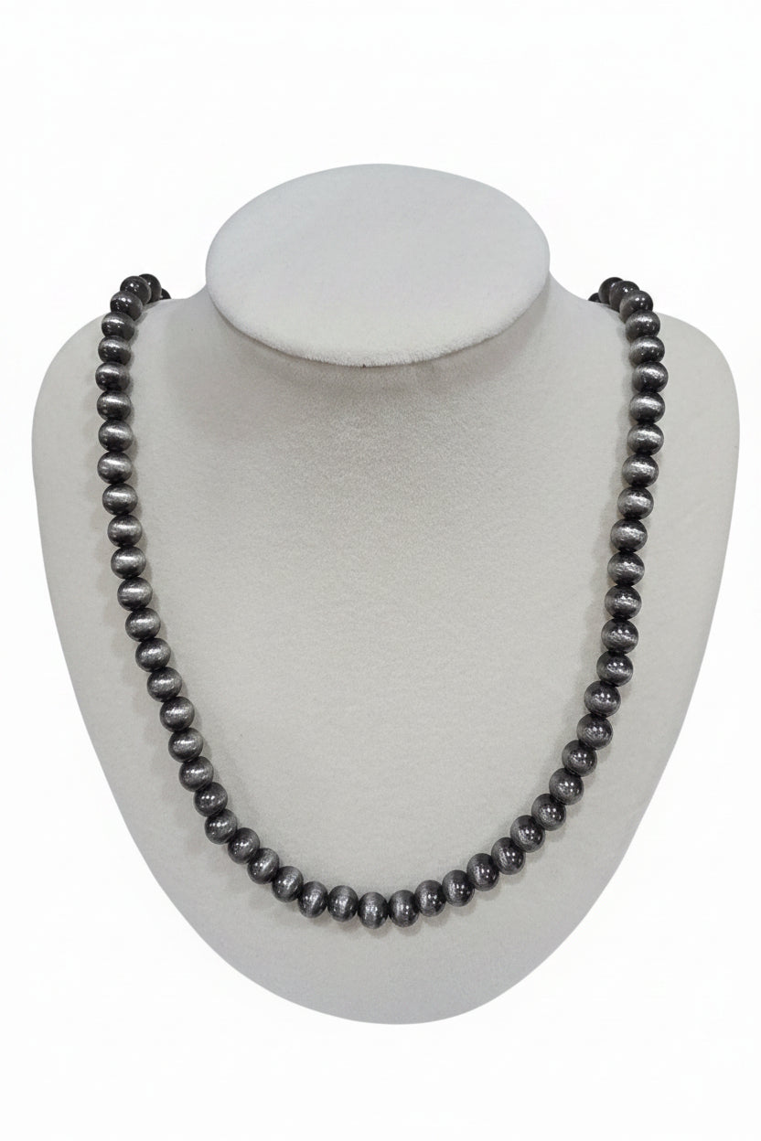 Large Grey Beads