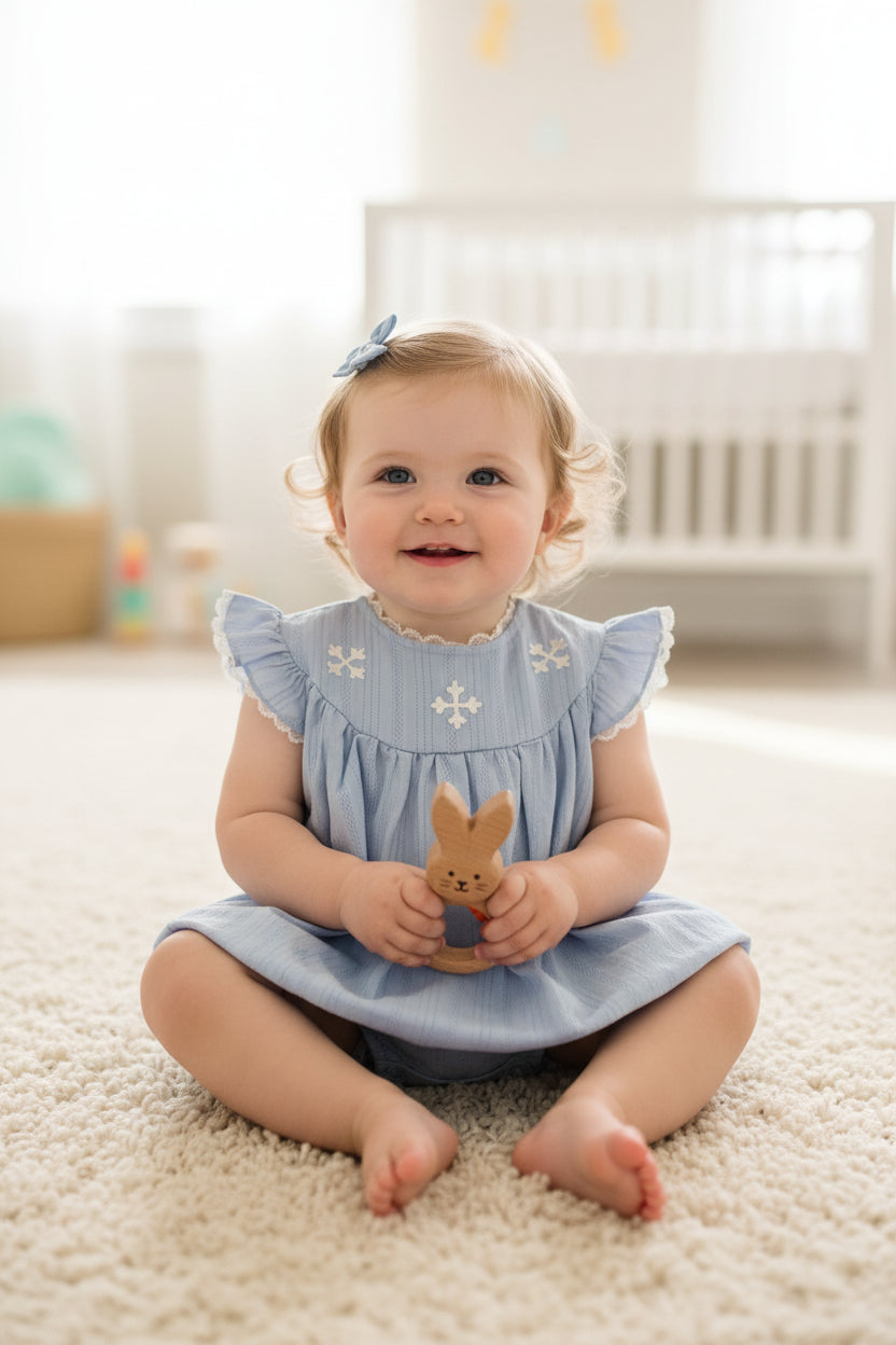 Blue Romper