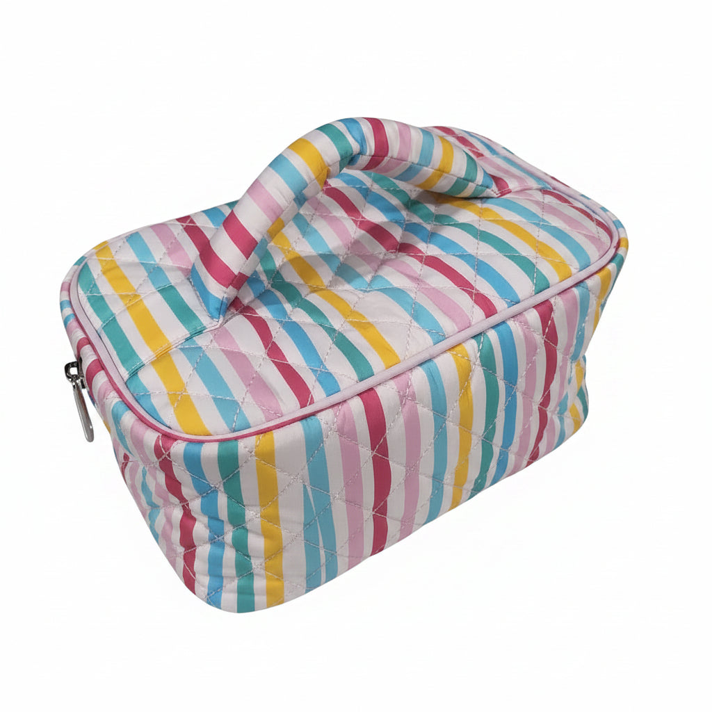 Stripe Make up Bag