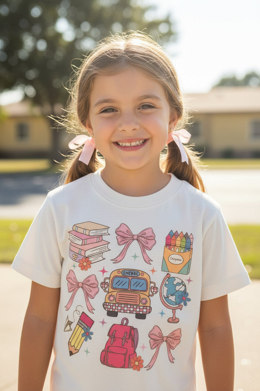 Bus and bows Tshirt