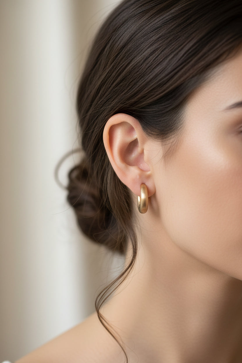 Gold hoop