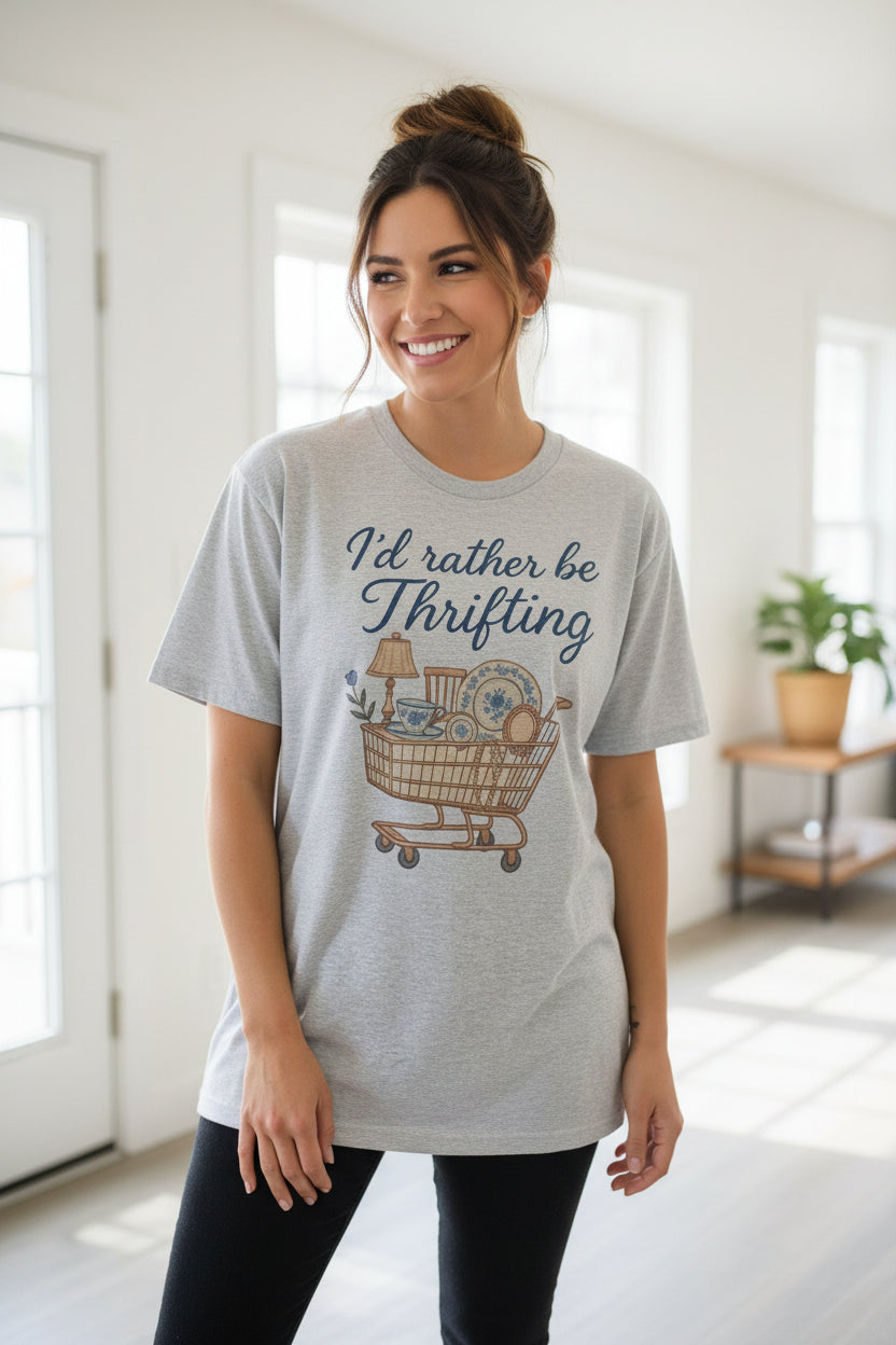 I would rather be thrifting Tshirt