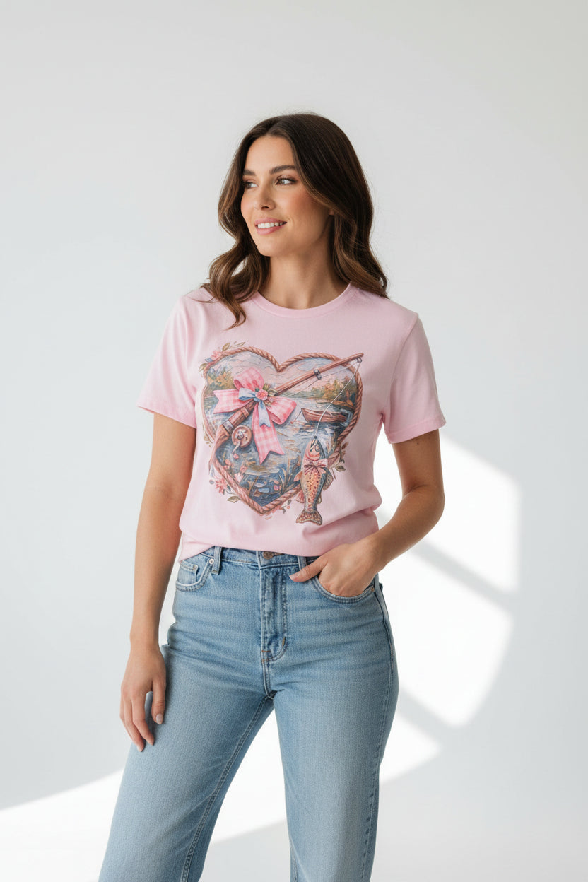 Fishing Pole Tshirt