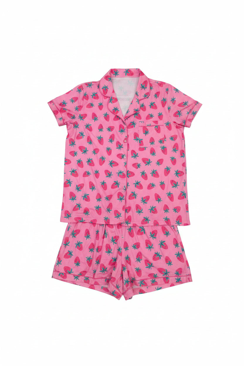 Strawberry Pj Shorts