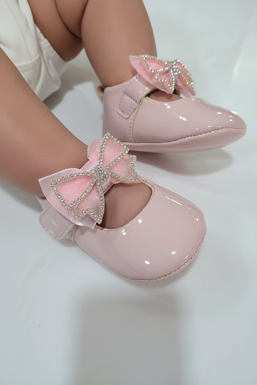 Pink Bow Shoe