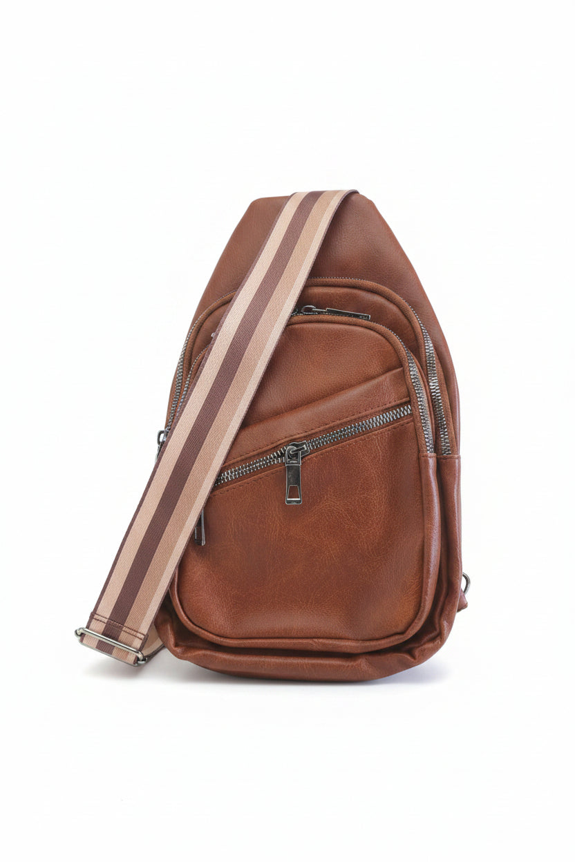 Brown Backpack
