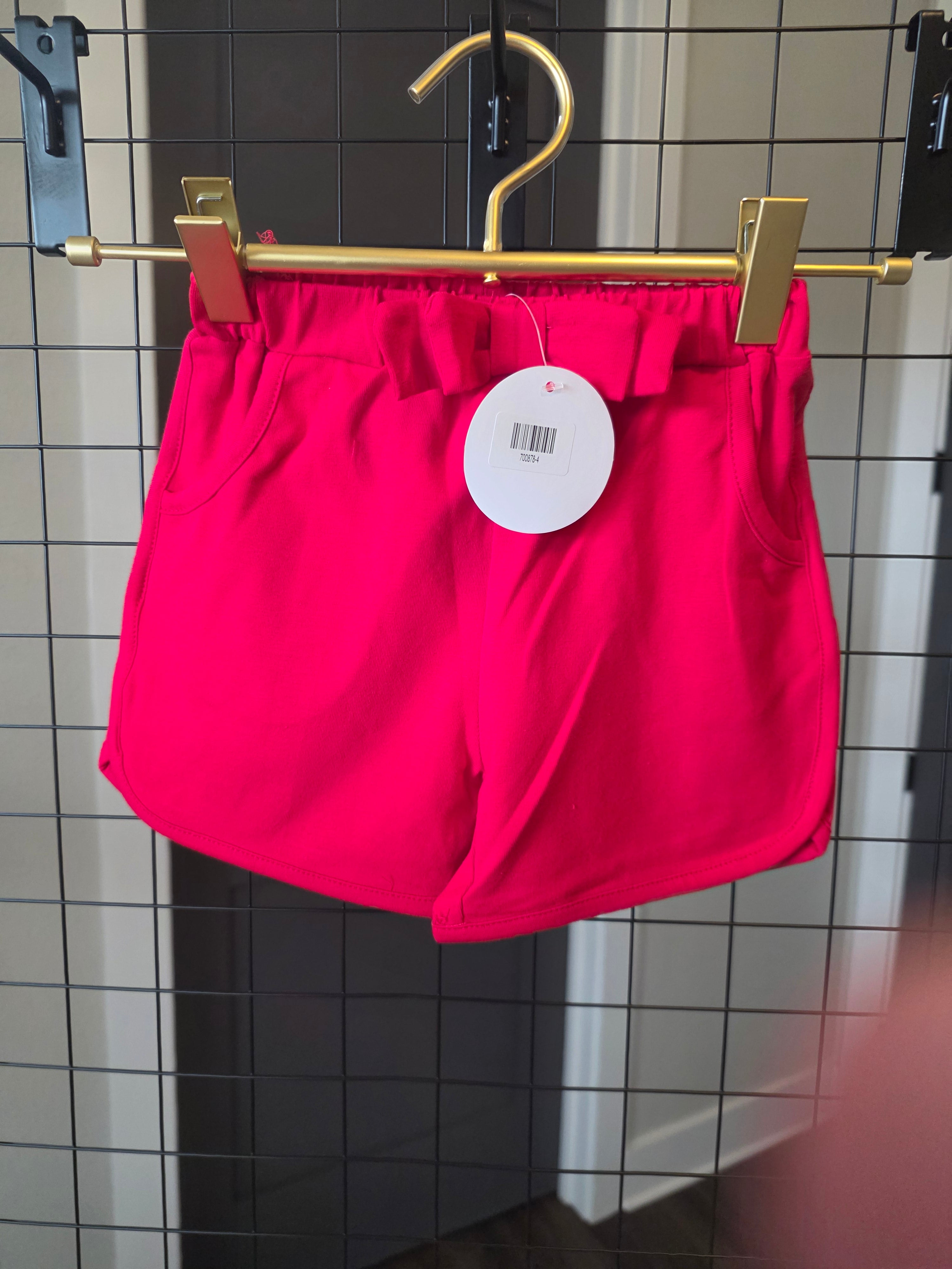 Kids Red Shorts