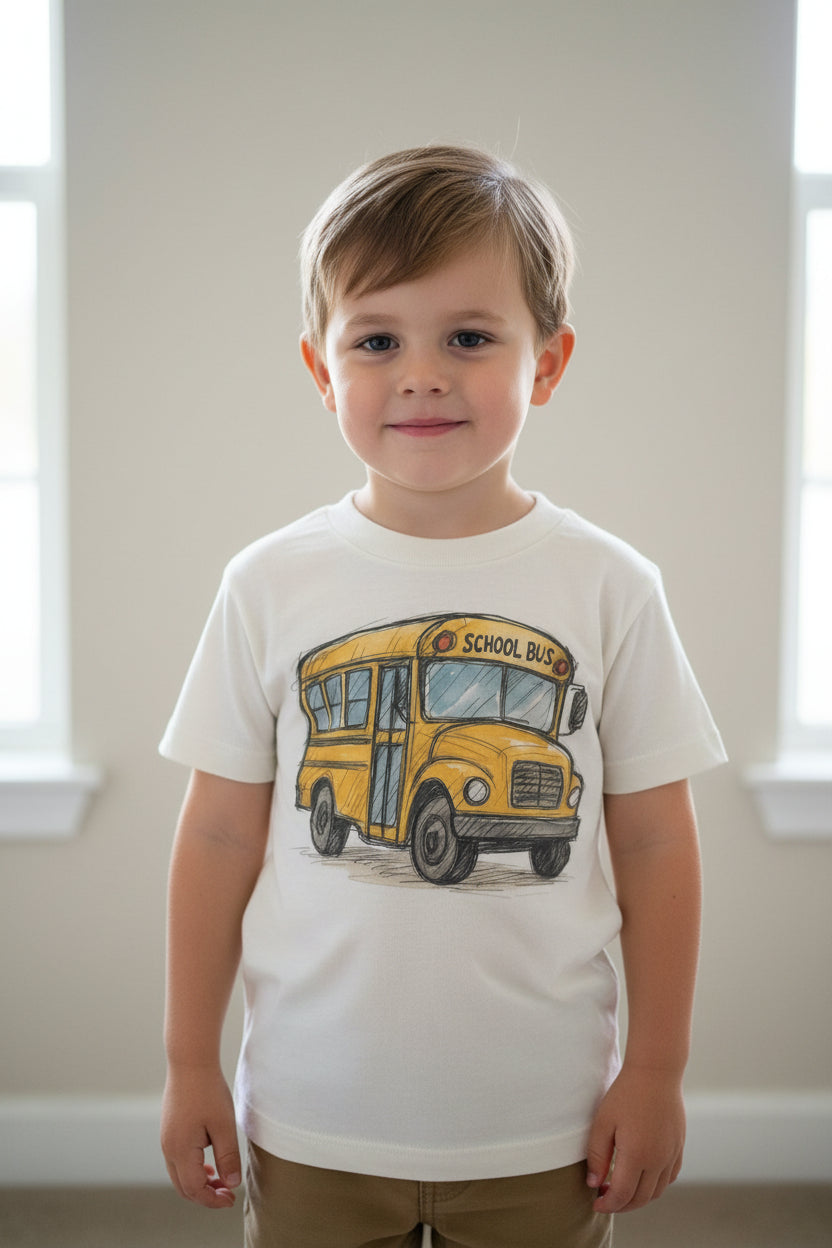School bus Tshirt