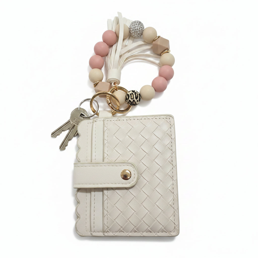 Tan Keychain