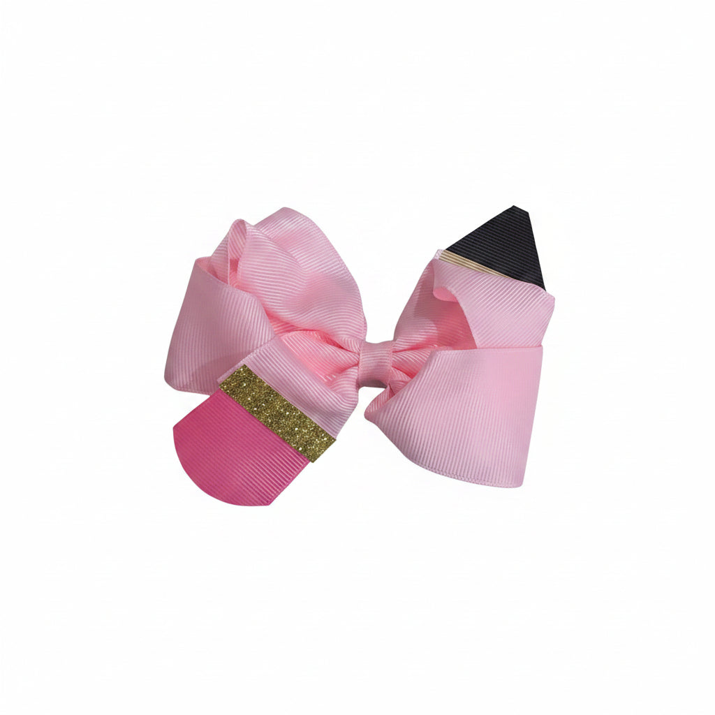 Pink Pencil Bow