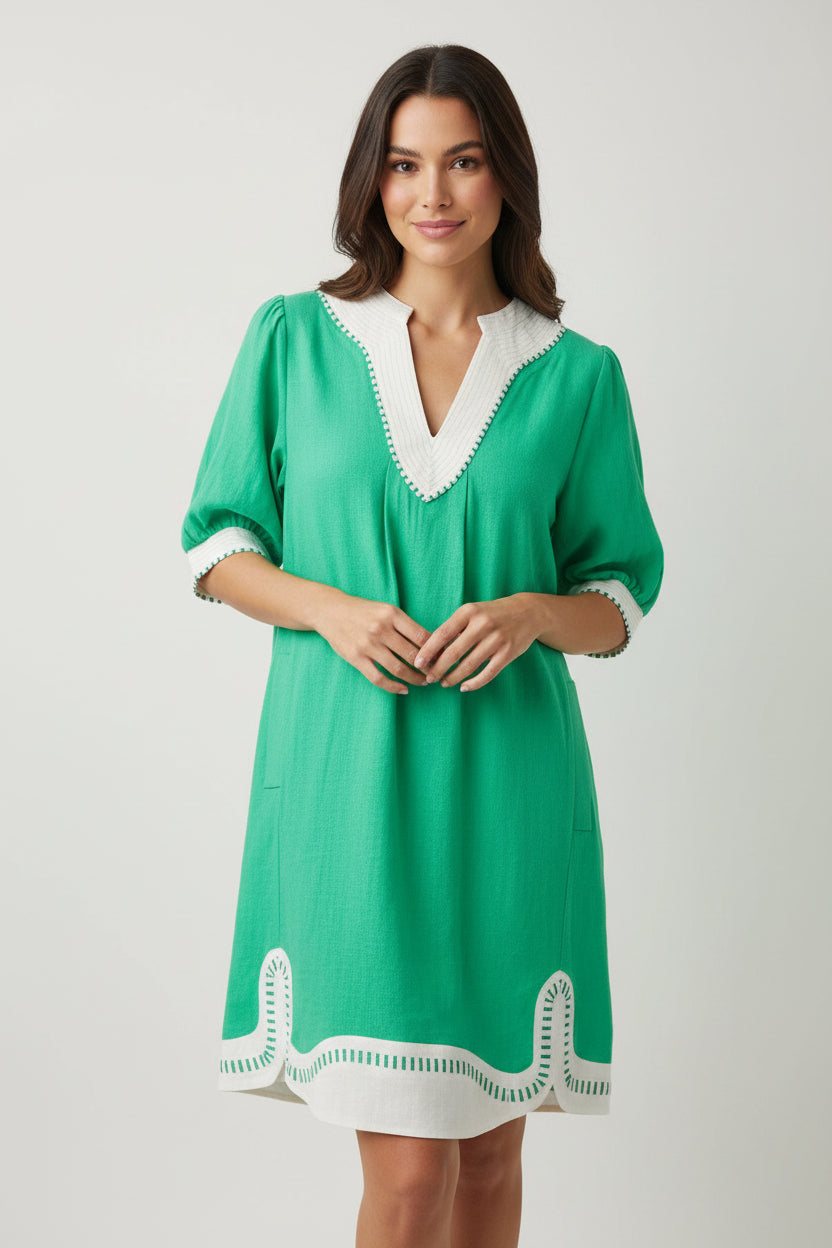 Green  Dress