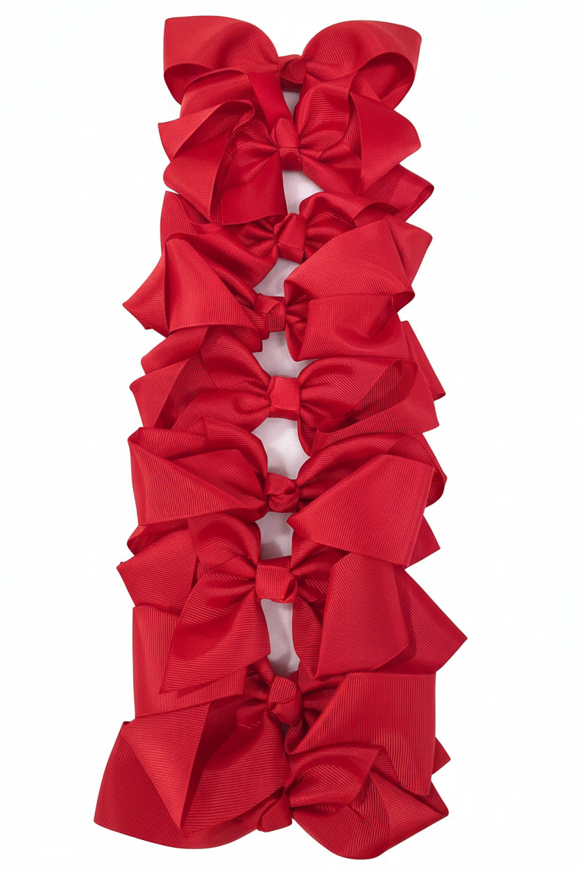 Red Large Bow