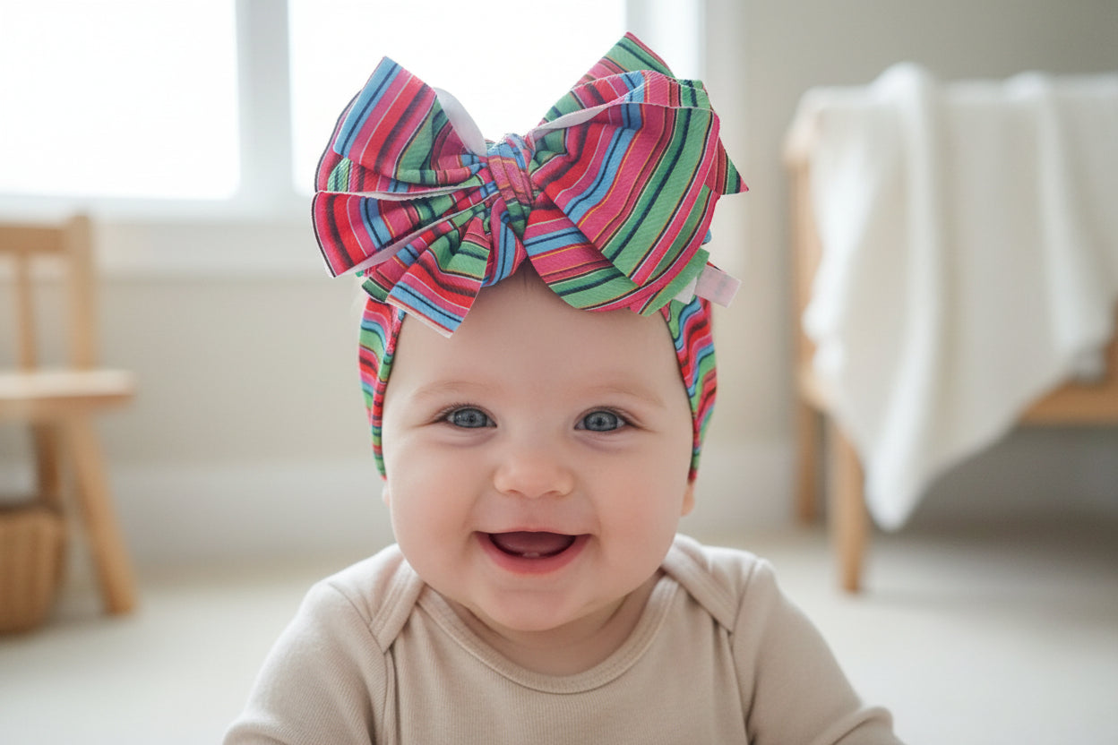 Striped Infant Headband