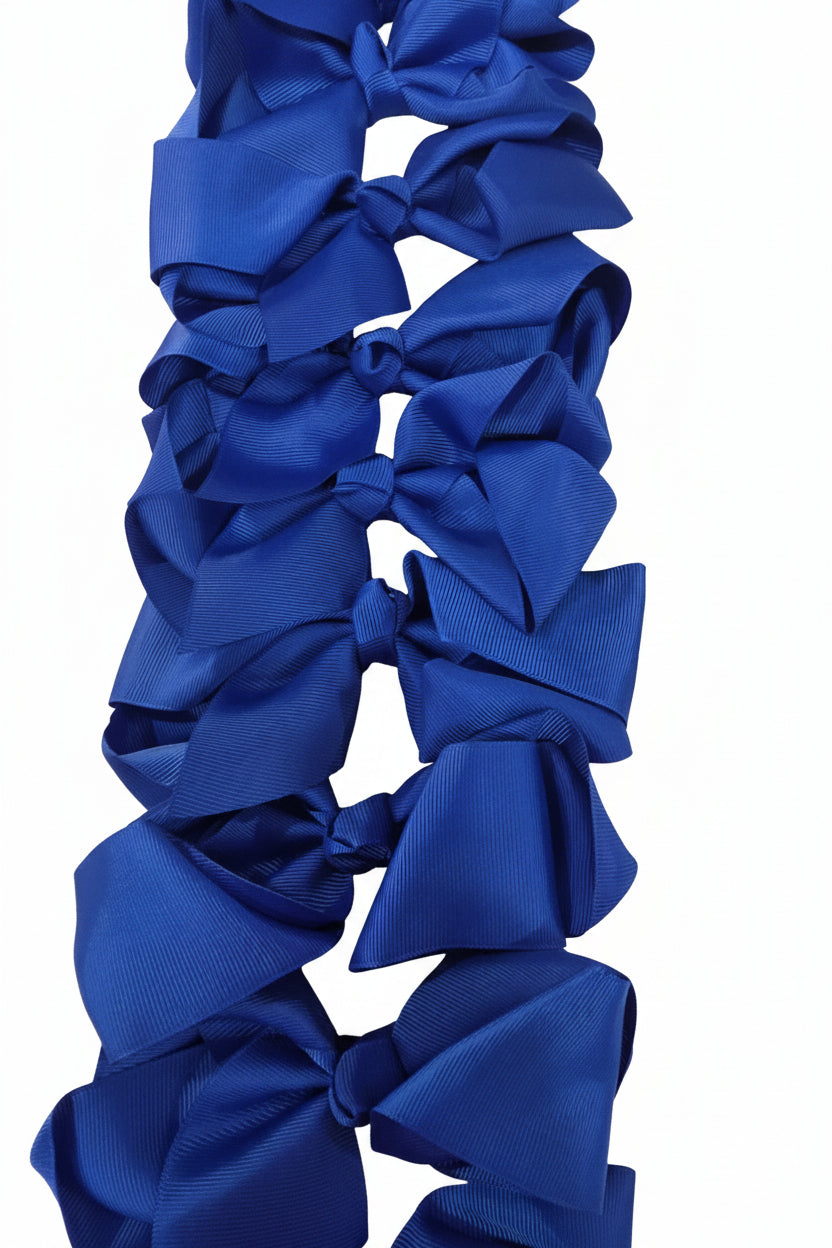 Large Blue Bow